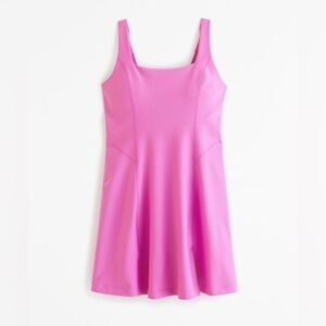 NWT Abercrombie YPB sculptLUX Mini Dress in Fiji Flower Pink Size Medium